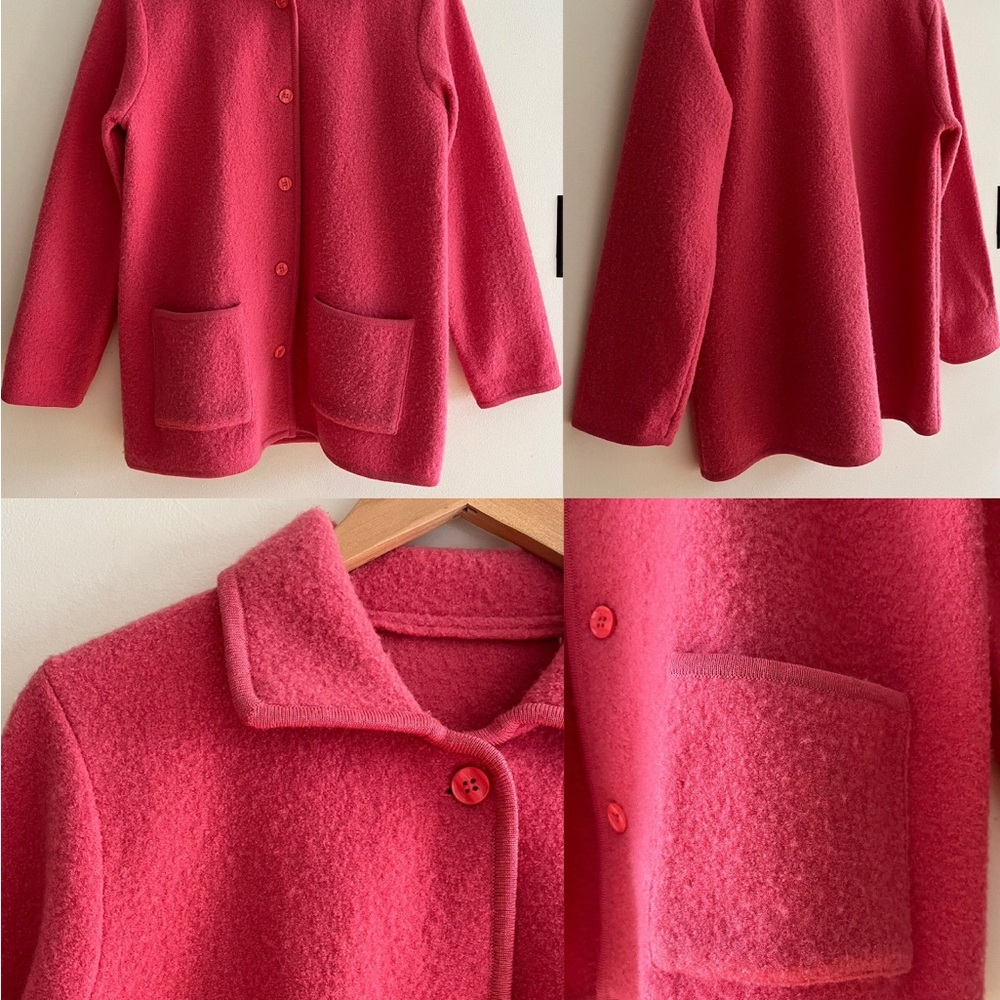 Wool Vintage Pink Chore Jacket
